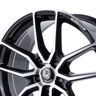Königsräder KR1 Black Polished