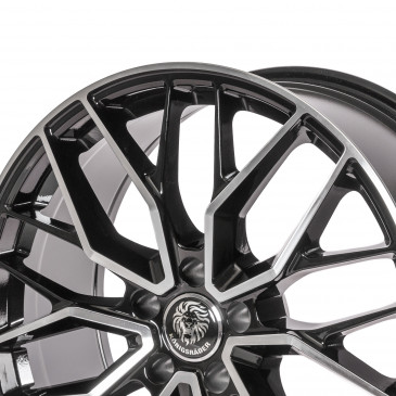 Königsräder KR3 Black Polished