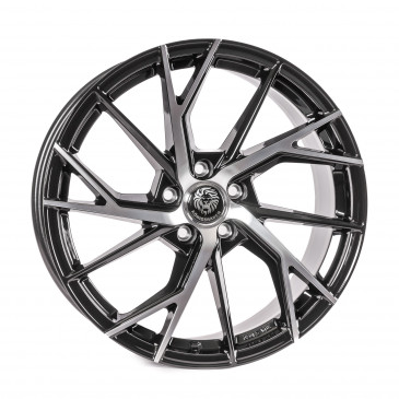 Königsräder KR4 Black Glossy Polished