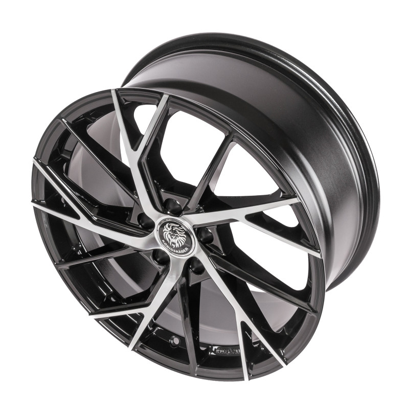Königsräder KR4 Black Glossy Polished