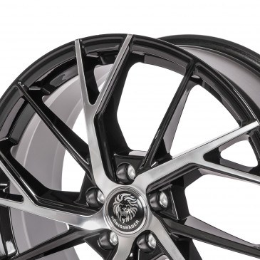 Königsräder KR4 Black Glossy Polished
