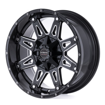 La Chanti Performance LC-OF1 Gloss Black Milled Spokes