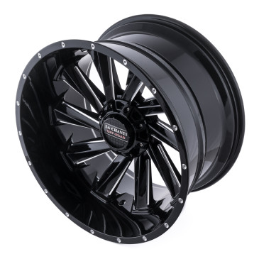 La Chanti Performance LC-OF10 Gloss Black Milled Spokes