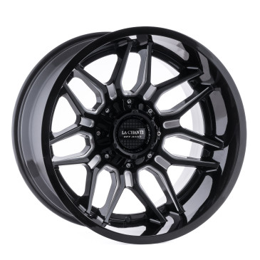 La Chanti Performance LC-OF13 Gloss Black Milled Spokes