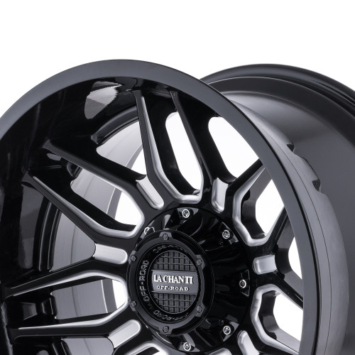 La Chanti Performance LC-OF13 Gloss Black Milled Spokes