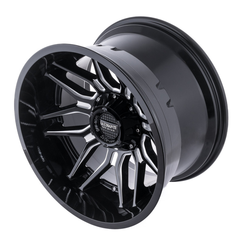 La Chanti Performance LC-OF13 Gloss Black Milled Spokes