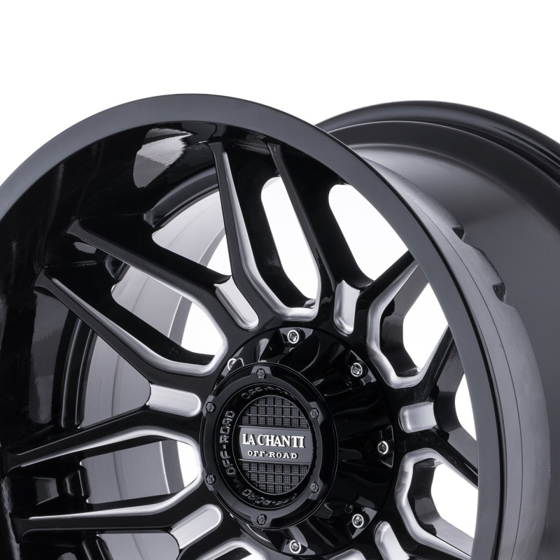 La Chanti Performance LC-OF13 Gloss Black Milled Spokes