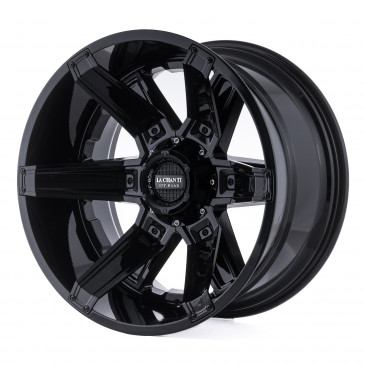 La Chanti Performance LC-OF16 Gloss Black Milled Spokes / Black Inserts