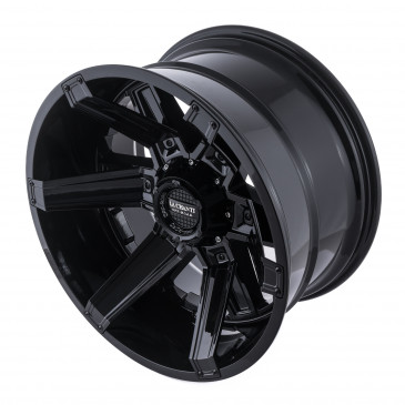 La Chanti Performance LC-OF16 Gloss Black Milled Spokes / Black Inserts