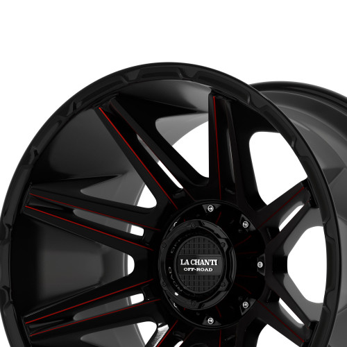 La Chanti Performance LC-OF19 Glossy Black/Red