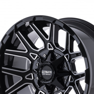 La Chanti Performance LC-OF2 Gloss Black Machined Face