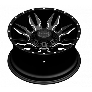 La Chanti Performance LC-OF5 Gloss Black Milled Spokes