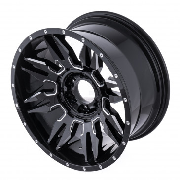 La Chanti Performance LC-OF5 Gloss Black Milled Spokes