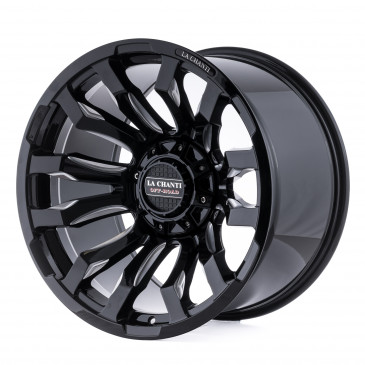 La Chanti Performance LC-OF7 Gloss Black Milled Spokes