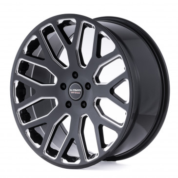 La Chanti Performance LC-OF8 Gloss Black Milled Spokes