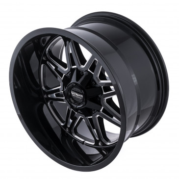 La Chanti Performance LC-OF9 Gloss Black Milled Spokes