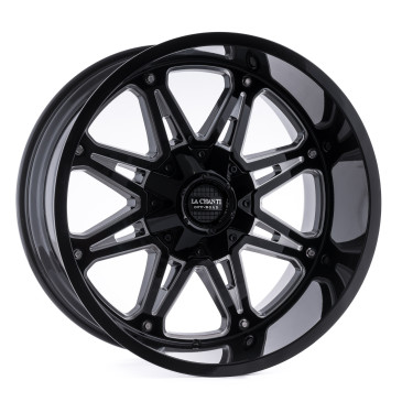 La Chanti Performance LC-OF9 Gloss Black Milled Spokes
