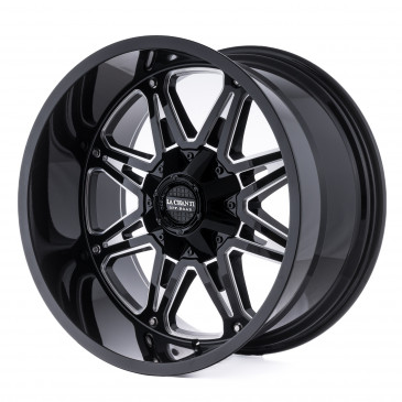 La Chanti Performance LC-OF9 Gloss Black Milled Spokes