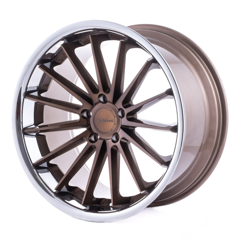 La Chanti Performance LC-P12 Brushed Bronze / Chrome Lip