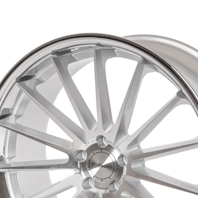La Chanti Performance LC-P12 Machined Silver / Chrome Lip