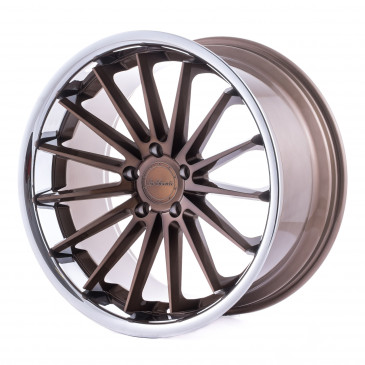 La Chanti Performance LC-P12 Brushed Bronze / Chrome Lip