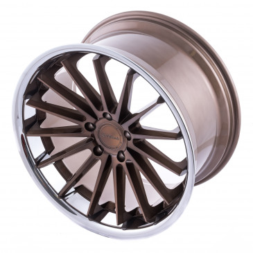 La Chanti Performance LC-P12 Brushed Bronze / Chrome Lip