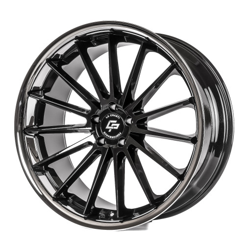 La Chanti Performance LC-P12 Glossy Black / Chrome Lip