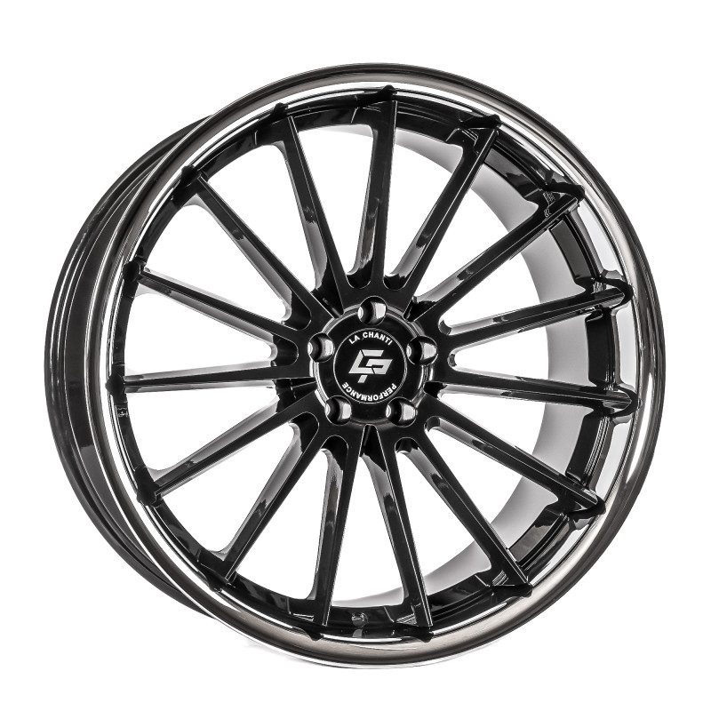 La Chanti Performance LC-P12 Glossy Black / Chrome Lip
