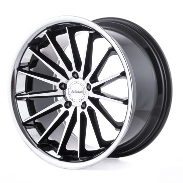 La Chanti Performance LC-P12 Black Machined / Chrome Lip