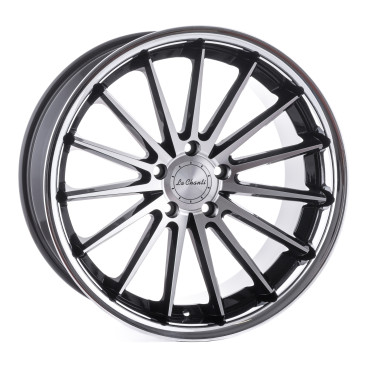 La Chanti Performance LC-P12 Black Machined / Chrome Lip