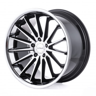 La Chanti Performance LC-P12 Black Machined / Chrome Lip