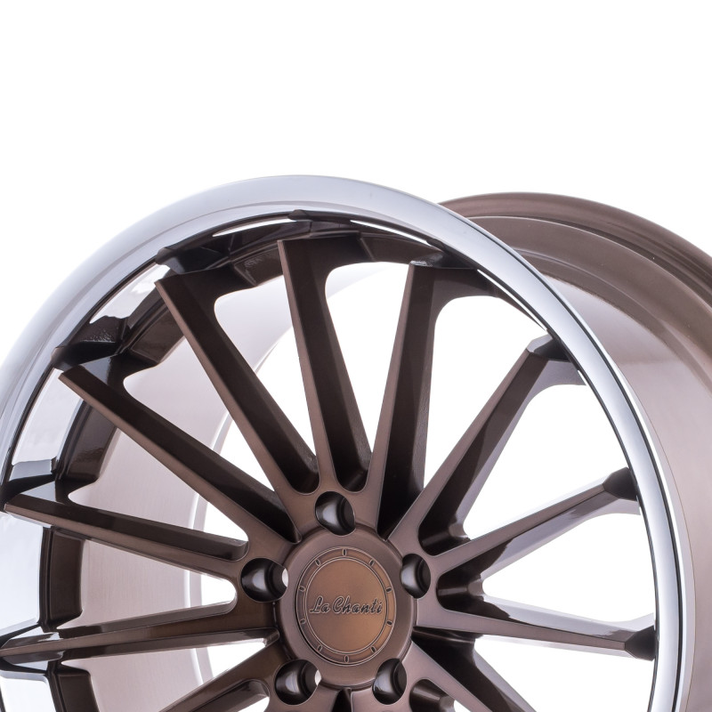 La Chanti Performance LC-P12 Brushed Bronze / Chrome Lip