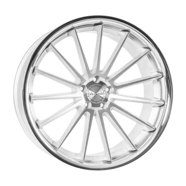 La Chanti Performance LC-P12 Machined Silver / Chrome Lip