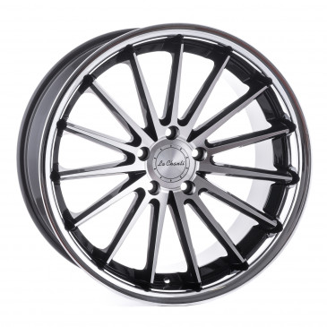La Chanti Performance LC-P12 Black Machined / Chrome Lip