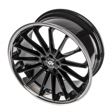 La Chanti Performance LC-P12 Glossy Black / Chrome Lip