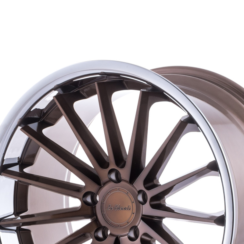 La Chanti Performance LC-P12 Brushed Bronze / Chrome Lip