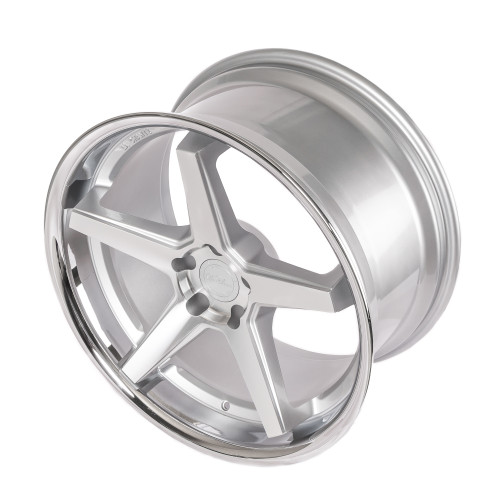 La Chanti Performance LC-P13 Machined Silver / Chrome Lip