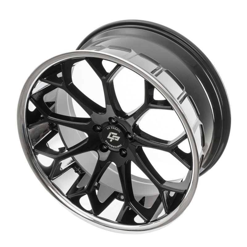 La Chanti Performance LC-P20 Glossy Black / Chrome Lip
