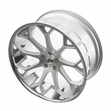La Chanti Performance LC-P20 Brushed Silver / Chrome Lip