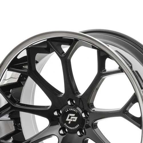 La Chanti Performance LC-P20 Glossy Black / Chrome Lip