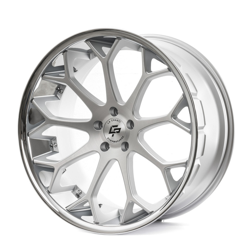 La Chanti Performance LC-P20 Brushed Silver / Chrome Lip