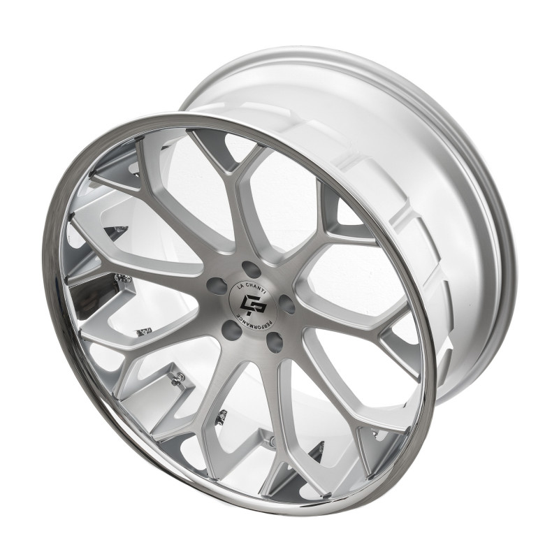 La Chanti Performance LC-P20 Brushed Silver / Chrome Lip