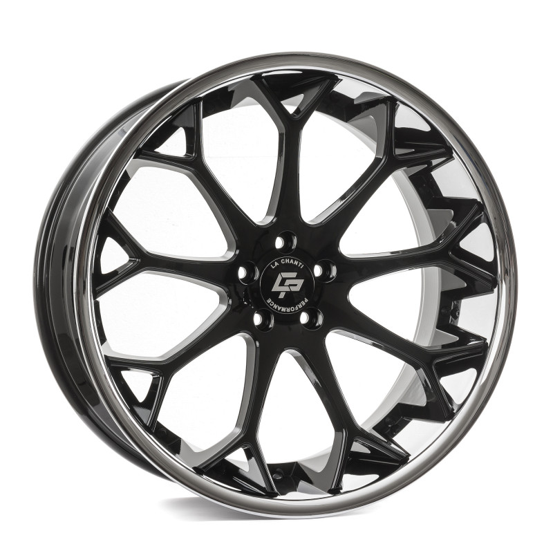 La Chanti Performance LC-P20 Glossy Black / Chrome Lip