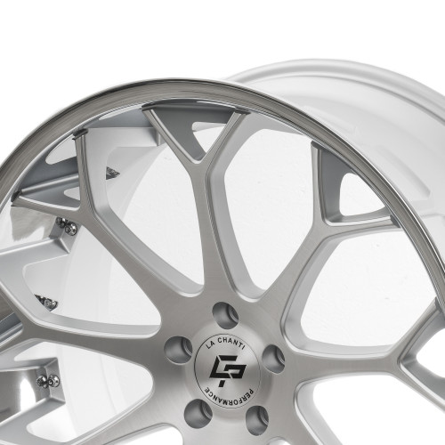 La Chanti Performance LC-P20 Brushed Silver / Chrome Lip