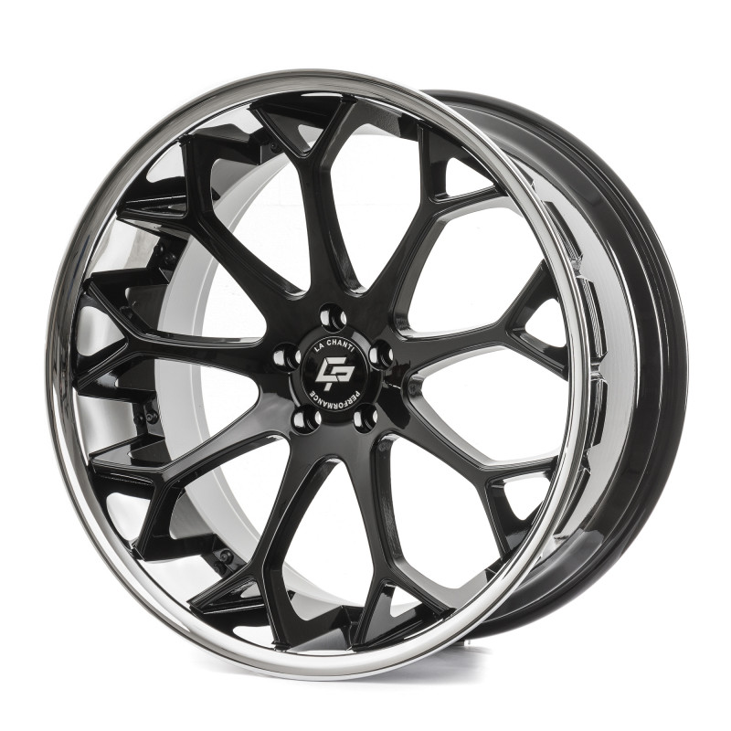 La Chanti Performance LC-P20 Glossy Black / Chrome Lip