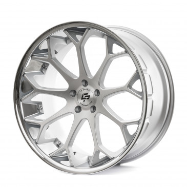 La Chanti Performance LC-P20 Brushed Silver / Chrome Lip