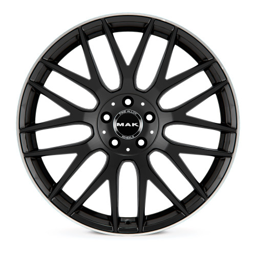 MAK Arrow-D Gloss Black Mirror Ring