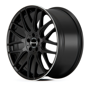 MAK Arrow-D Gloss Black Mirror Ring