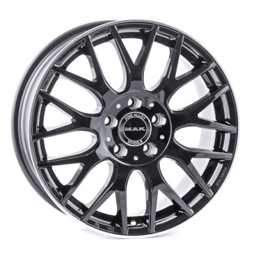 MAK Arrow Gloss Black Mirror Ring