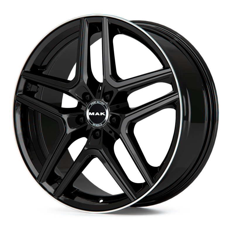 MAK Aurum Gloss Black Mirror Ring